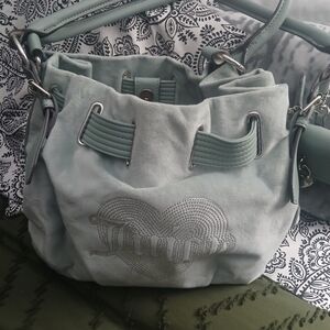 Juicy Couture Light Green Shoulder Bag